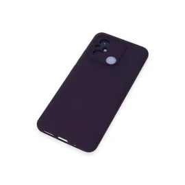 Newface Xiaomi Redmi 12C Kılıf Nano Içi Kadife Silikon - Mor