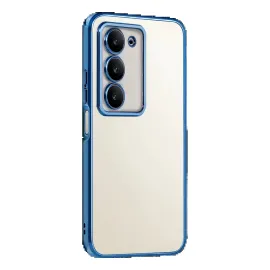 Newface Xiaomi Redmi 15 4G Razer Lensli Silikon - Açık Mavi