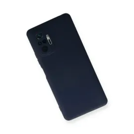 Newface Xiaomi Redmi Note 10 Pro Kılıf Nano Içi Kadife Silikon - Lacivert