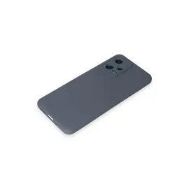 Newface Xiaomi Redmi Note 12 5G Kılıf Nano Içi Kadife Silikon - Gri