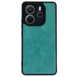 Newface Xiaomi Redmi Note 14 4G Kılıf Aras Deri Kapak - Açık Yeşil