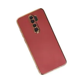 Newface Xiaomi Redmi Note 8 Pro Kılıf Volet Silikon - Kırmızı