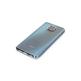 Newface Xiaomi Redmi Note 9 Pro Kılıf Razer Lensli Silikon - Açık Mavi