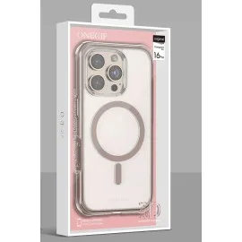 Onegif Apple Iphone 16 Pro Max Hulk Magsafe Kapak - Beyaz