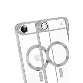 Newface Apple Iphone 17 Air Kross Magneticsafe Kapak - Gümüş