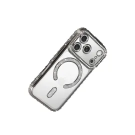 Newface Apple Iphone 17 Pro Joke Simli Magneticsafe Kılıf - Gümüş