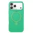 Newface Apple Iphone 17 Pro Max Regal Magsafe Standlı Kapak - Yeşil