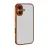 Newface Apple Iphone 17 Razer Lensli Silikon - Turuncu