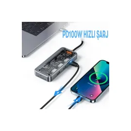 Newface Dönüştürücü 10in1 Hub SW10V - Gri