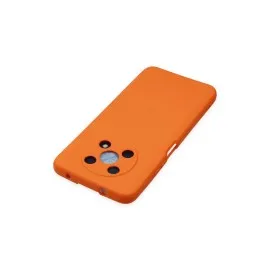 Newface Huawei Nova Y90 Kılıf Nano içi Kadife Silikon - Turuncu