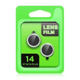 Newface Iphone 14 Plus Raze Metal Kamera Lens - Gümüş