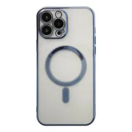 Newface Iphone 14 Pro Kılıf Magneticsafe Lazer Silikon - Sierra Blue