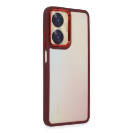 Newface Realme C55 Kılıf Dora Kapak - Kırmızı