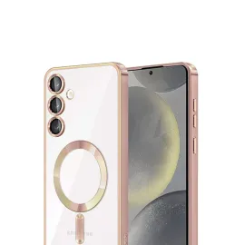 Newface Samsung Galaxy A17 5G Kross Magneticsafe Kapak - Rose