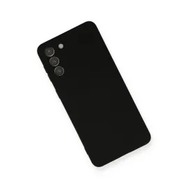 Newface Samsung Galaxy S21 Plus Kılıf Nano Içi Kadife Silikon - Siyah