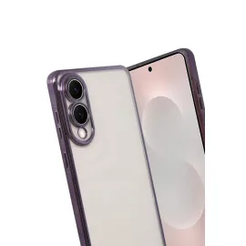Newface Samsung Galaxy S25 Edge Razer Lensli Silikon - Mor