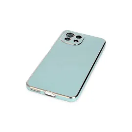 Newface Xiaomi Mi 11 Lite Kılıf Volet Silikon - Açık Yeşil