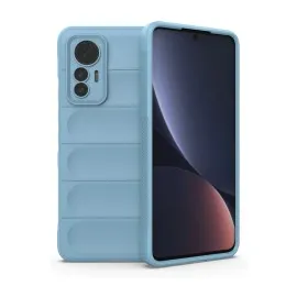 Newface Xiaomi Mi 12 Lite Kılıf Optimum Silikon - Sky Blue