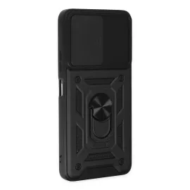 Newface Xiaomi Poco X3 Gt Kılıf Pars Lens Yüzüklü Silikon - Siyah