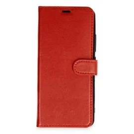 Newface Xiaomi Redmi A3 4G Kılıf Trend S Plus Kapaklı Kılıf - Kırmızı