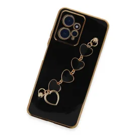 Newface Xiaomi Redmi Note 12 4G Kılıf Esila Silikon - Siyah