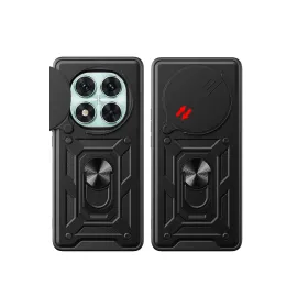 Newface Xiaomi Redmi Note 14 Pro 4G Kılıf Pars Lens Yüzüklü Silikon - Lacivert