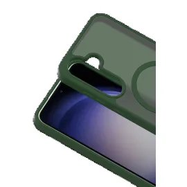 Joko Samsung Galaxy A56 Jota Magsafe Kapak - Koyu Yeşil