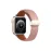 Newface Apple Watch 38mm KR414 Daks Deri Kordon - Pembe