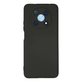 Newface Huawei Nova Y90 Kılıf Nano Içi Kadife Silikon - Siyah