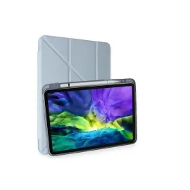 Newface Ipad Pro 11 (2024) Kılıf Kalemlikli Mars Tablet Kılıfı - Mavi