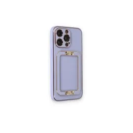 Newface Iphone 14 Pro Max Kılıf Coco Elit Kapak - Lila