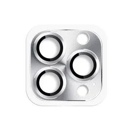 Newface iPhone 16 Pro Max Pers Alüminyum Kamera Lens - Gümüş