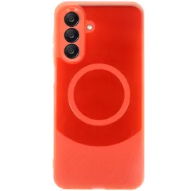 Newface Samsung A26 Kılıf Maya Karbon Kapak - Kırmızı