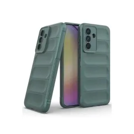 Newface Samsung Galaxy A26 Kılıf Optimum Silikon - Koyu Yeşil