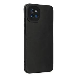 Newface Samsung Galaxy A03 Kılıf Loop Deri Silikon - Siyah