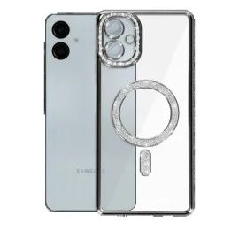 Newface Samsung Galaxy A06 Joke Simli Magneticsafe Kılıf - Siyah