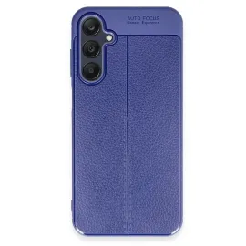 Newface Samsung Galaxy A15 4G Kılıf Auto Focus Kapak - Lacivert