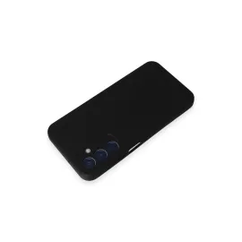 Newface Samsung Galaxy A25 5G Kılıf Nano Içi Kadife Silikon - Siyah