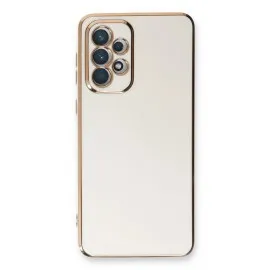 Newface Samsung Galaxy A53 5G Kılıf Volet Silikon - Beyaz