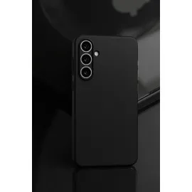 Newface Samsung Galaxy A55 5G Kılıf First Silikon - Siyah