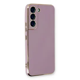 Newface Samsung Galaxy S22 Plus Kılıf Volet Silikon - Mor