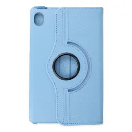 Newface Samsung Galaxy X510 Tab S9 FE 11 Kılıf 360 Tablet Deri Kılıf - Turkuaz