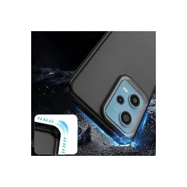 Newface Xiaomi Redmi 13 4G Kılıf Elegant Kapak - Siyah