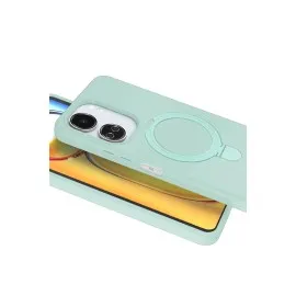 Newface Xiaomi Redmi 13C Regal Magsafe Standlı Kapak - Su Yeşili