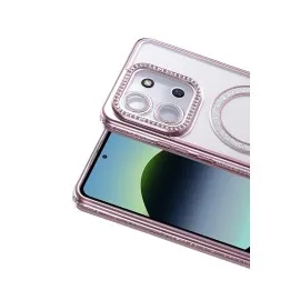 Newface Xiaomi Redmi 15C 4G Joke Simli Magneticsafe Kılıf - Pembe