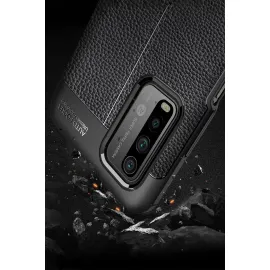 Newface Xiaomi Redmi 9T Kılıf Auto Focus Kapak - Kırmızı