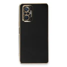 Newface Xiaomi Redmi Note 10 Pro Kılıf Volet Silikon - Siyah