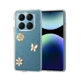 Newface Xiaomi Redmi Note 14 Pro 4G Fiyonk Desenli Kapak - Desen 10