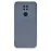 Newface Xiaomi Redmi Note 9 Kılıf Nano Içi Kadife Silikon - Gri