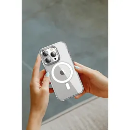 Joko Iphone 16 Crystal Magsafe Kapak - Şeffaf